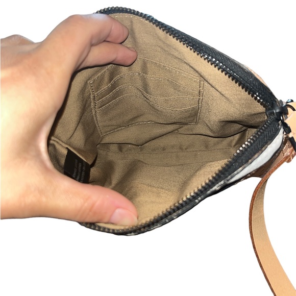 Anthropologie Kelsi Dagger Cowhide Colorblock Crossbody - Picture 8 of 8